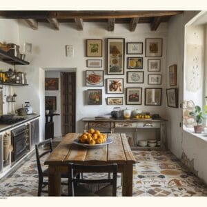 Cucina Toscana Poster Kök