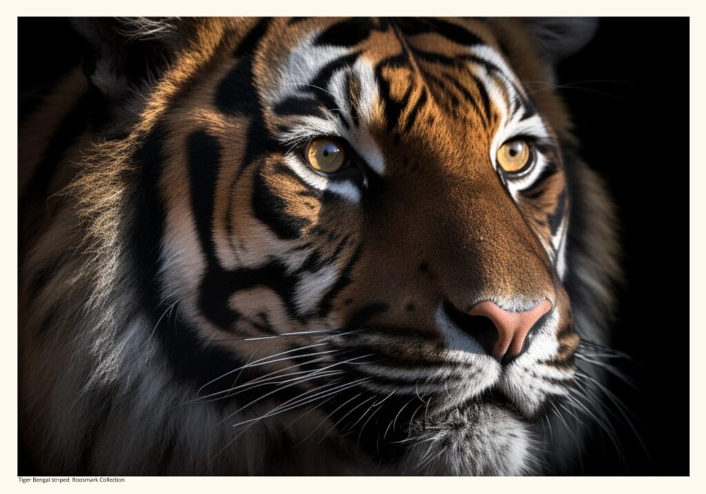 Tiger Bengali striped Tiger Bengali striped