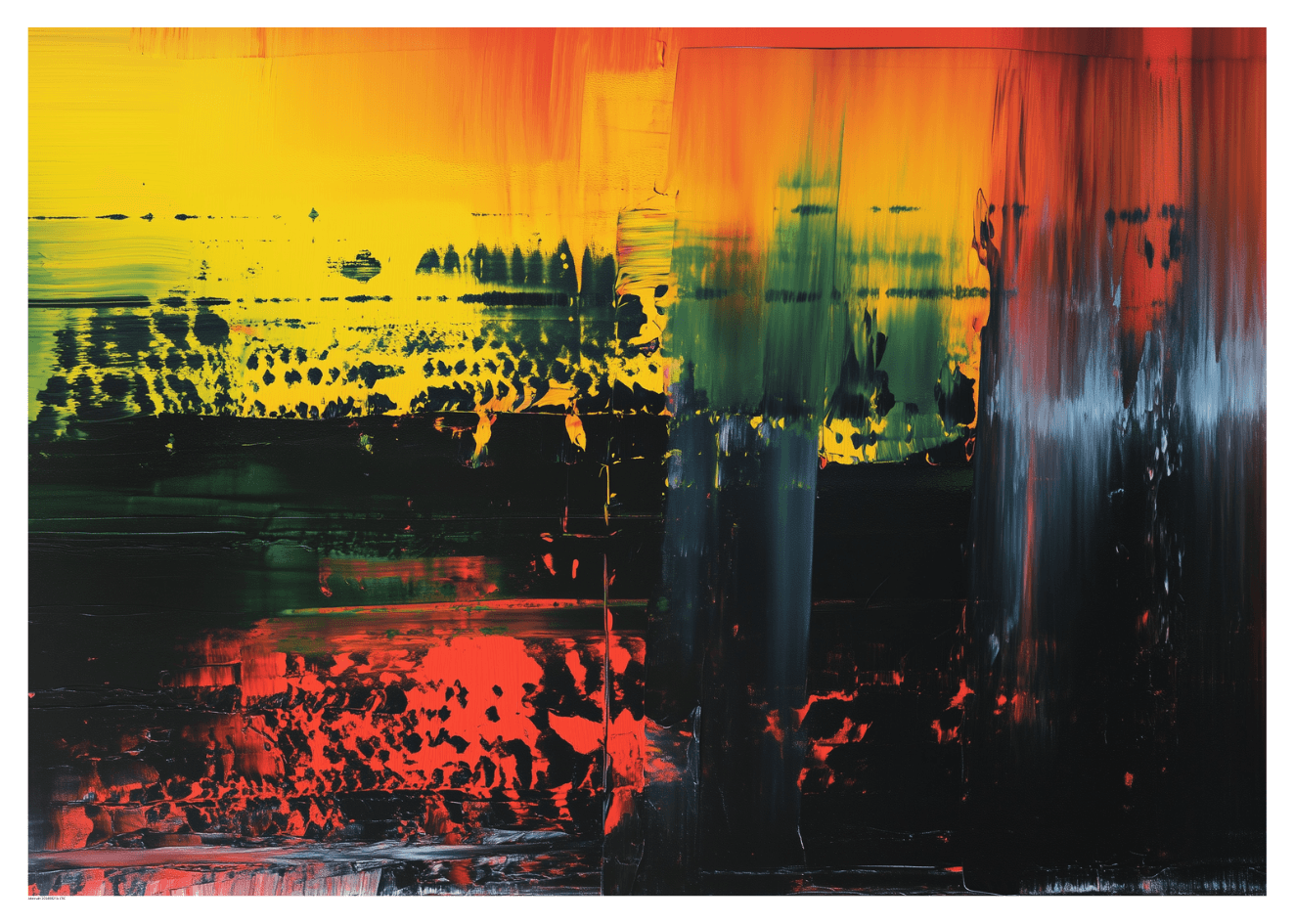 Gallery wall poster - Abstrakt konst
