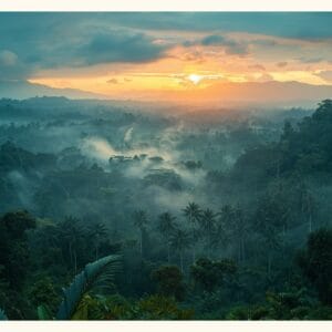 Borneo Regnskog Poster